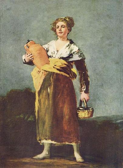 Francisco de Goya Wassertragerin Sweden oil painting art